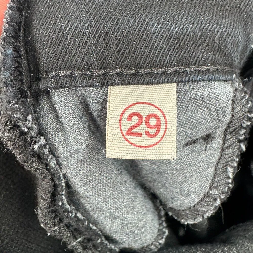J BRAND Black Mama J Pencil Leg Maternity Skinny Jeans Size 29